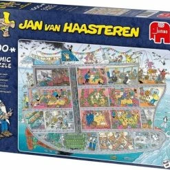 Jumbo Jan Van Haasteren - Puzzelset - Cruise Ship 1000 Stukjes & Kamperen In Het Bos 1000 -Puzzels Verkoopwinkel 550x458 19