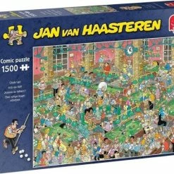 Jumbo Jan Van Haasteren Puzzelbundel - 2 Stuks - De Drogisterij 1000 Stukjes & Krijt Op Tijd! 1500 Stukjes -Puzzels Verkoopwinkel 550x458 31