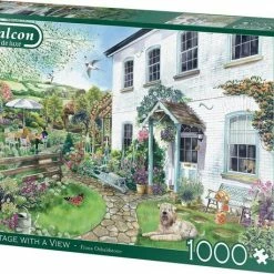 Falcon Puzzel Cottage With A View - Legpuzzel - 1000 Stukjes -Puzzels Verkoopwinkel 550x458 38