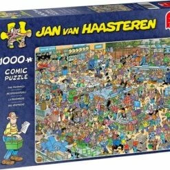 Jan Van Haasteren Puzzelbundel - 2 Stuks - De Drogisterij 1000 Stukjes & Krijt Op Tijd! 1500 Stukjes 14 Jan Van Haasteren Puzzelbundel - 2 Stuks - De Drogisterij 1000 Stukjes & Krijt Op Tijd! 1500 Stukjes -Puzzels Verkoopwinkel 550x458 41