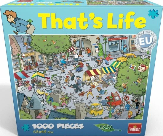Goliath That's Life 1000pcs Village 4 Goliath That's Life 1000pcs Village - Afbeelding 2
