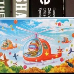 Merkloos Kinderpuzzel Helikopter - 60 Stukjes - 22.5x14 Cm - Schoencadeautje Sinterklaas -Puzzels Verkoopwinkel 550x461 3