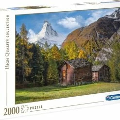 Clementoni - High Quality Puzzel Collectie - Fascination With Matterhorn - 2000 Stukjes, Puzzel Volwassenen