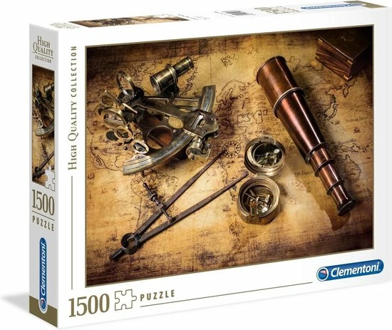 Clementoni Legpuzzel - Course To The Treasure - 1500 Stukjes 4 Clementoni Legpuzzel - Course To The Treasure - 1500 Stukjes - Afbeelding 2