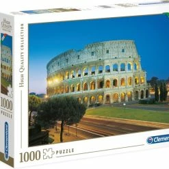 Clementoni Legpuzzel - High Quality Puzzel Collectie - Rome, Het Colosseum - 1000 Stukjes, Puzzel Volwassenen