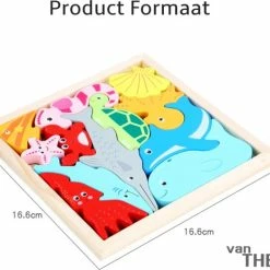 Van Theo Houten Puzzel - Houten Speelgoed - 3D Puzzel - Kinderen - Dino's -Puzzels Verkoopwinkel 550x466 2