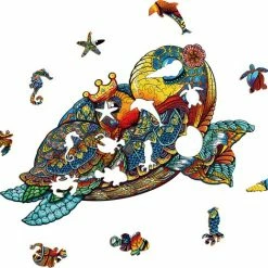 Brickkies®, Schildpad Familie, Turtle Family Jigsaw Puzzle, Houten Puzzel, A3, Maat L, 43 X 31 Cm, 255 Stukjes 14 Brickkies®, Schildpad Familie, Turtle Family Jigsaw Puzzle, Houten Puzzel, A3, Maat L, 43 X 31 Cm, 255 Stukjes -Puzzels Verkoopwinkel 550x470 2