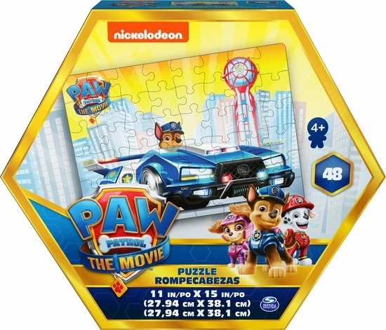 Spin Master PAW Patrol De Film - 48-delige Puzzel 10 Spin Master PAW Patrol De Film - 48-delige Puzzel - Afbeelding 8