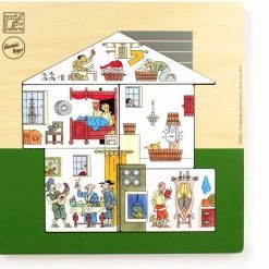 Ikonic Toys Joost Swarte Puzzel 'Huis' -Puzzels Verkoopwinkel 550x472 2