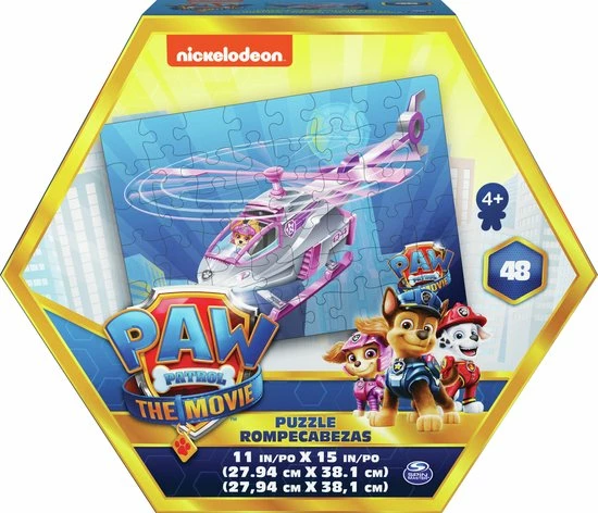 Spin Master PAW Patrol De Film - 48-delige Puzzel 16 Spin Master PAW Patrol De Film - 48-delige Puzzel - Afbeelding 14