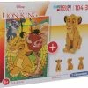 Clementoni Legpuzzel Met Bouwpakket The Lion King 104 Stukjes