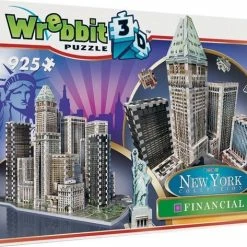 Wrebbit 3d Puzzel New York Downtown Financial 925 Stukjes -Puzzels Verkoopwinkel 550x473 4