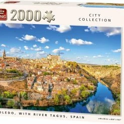 King Puzzel 2000 Stukjes (96 X 68 Cm) - Toledo Spanje - Legpuzzel Steden
