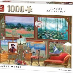 King Puzzel - Claude Monet - 1000 Stukjes