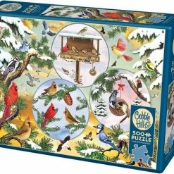 Cobble Hill Puzzel Winterbird Magic - 500 Stukjes