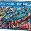 King Disney Puzzel 1000 Stukjes - Pixar Movie Magic - Legpuzzel (68 X 49 Cm)