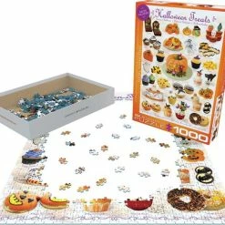 Eurographics Puzzel Halloween Lekkernijen - 1000 Stukjes -Puzzels Verkoopwinkel 550x478 1
