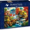 Bluebird Country House By The Water Fall Puzzel 1000 Stukjes