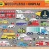Mudpuppy Houten Puzzel Voertuigen Onderweg Incl. Standaard - 100 Stukjes -Puzzels Verkoopwinkel 550x481 8