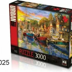 KS Games Harbour Lights Puzzel 3000 Stukjes 7 KS Games Harbour Lights Puzzel 3000 Stukjes -Puzzels Verkoopwinkel 550x482 2