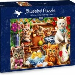Bluebird Puzzel Katjes In De Schuur (1000)