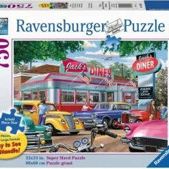 Ravensburger Meet You At Jack's Legpuzzel 750 Stuk(s) Voertuigen