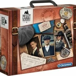 Clementoni 1000 PCS BRIEFCASE PEAKY BLINDERS -Puzzels Verkoopwinkel 550x483 3