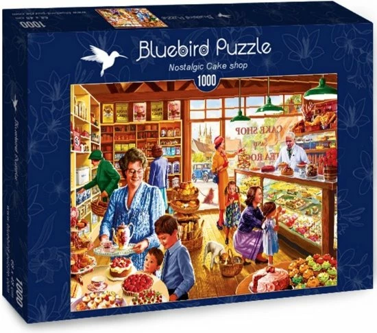 Nostalgic Cake Shop Bluebird 1000 4 Nostalgic Cake Shop Bluebird 1000 - Afbeelding 2