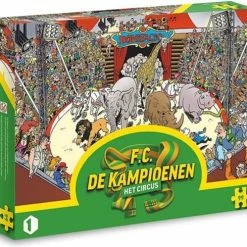 FC De Kampioenen F.C. De Kampioenen - Het Circus Puzzel -Puzzels Verkoopwinkel 550x489 1