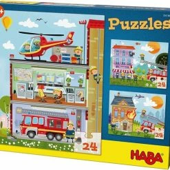 HABA Puzzels Kleine Brandweerkazerne