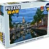 PuzzleWow Puzzel Groningen - Grachtenpand - Grachten - Legpuzzel - Puzzel 1000 Stukjes Volwassenen - Sinterklaas Cadeautjes - Sinterklaas Voor Grote Kinderen