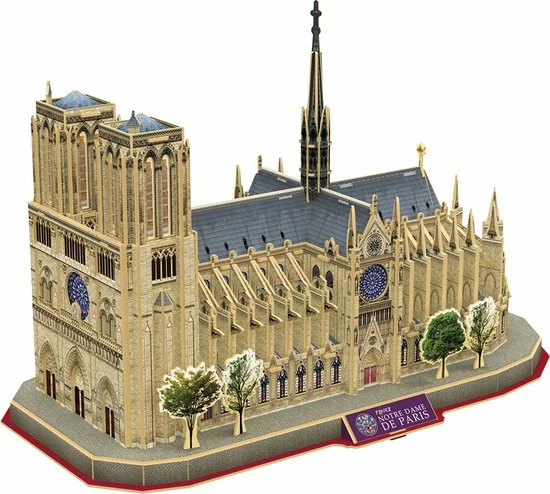 Van Der Meulen 3d Puzzel Notre Dame De Paris 6 Van Der Meulen 3d Puzzel Notre Dame De Paris - Afbeelding 4