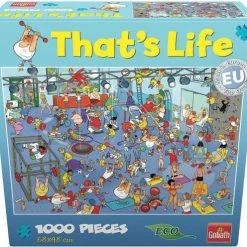 Goliath That's Life 1000pcs The Gym 9 Goliath That's Life 1000pcs The Gym -Puzzels Verkoopwinkel 550x496 2