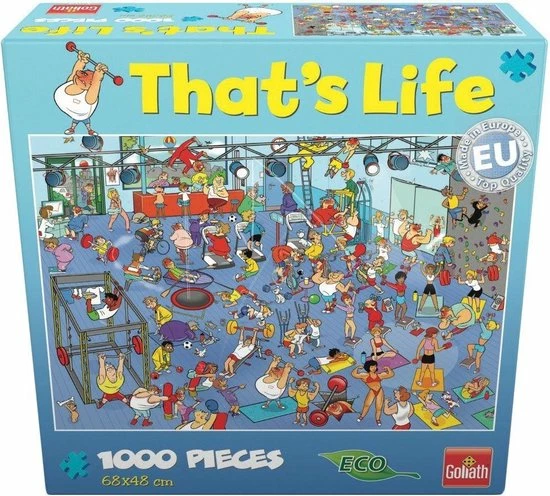 Goliath That's Life 1000pcs The Gym 4 Goliath That's Life 1000pcs The Gym - Afbeelding 2
