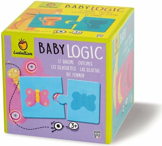 Ludattica Legpuzzel Baby Logic Outlines Karton 20 Stukjes 6 Ludattica Legpuzzel Baby Logic Outlines Karton 20 Stukjes - Afbeelding 4