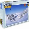 PuzzleWow Puzzel Blauwe Lucht Boven De Berg De Mont Blanc - Legpuzzel - Puzzel 1000 Stukjes Volwassenen - Sinterklaas Cadeautjes - Sinterklaas Voor Grote Kinderen -Puzzels Verkoopwinkel 550x498 3