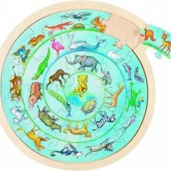 Goki Puzzel: Dierencirkel 27-Delig