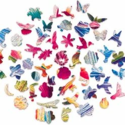 UNIDRAGON Houten Puzzel Dier - Ongrijpbare Kolibri - 700 Stukjes - Royal Size 70x54 Cm -Puzzels Verkoopwinkel 550x502 6