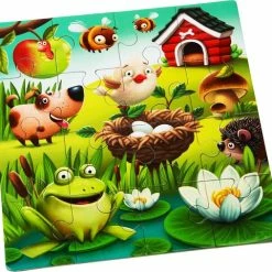Puzzlika Puzzel - Vrolijke Dieren - 9+16+25 Stukjes 8 Puzzlika Puzzel - Vrolijke Dieren - 9+16+25 Stukjes -Puzzels Verkoopwinkel 550x507 1