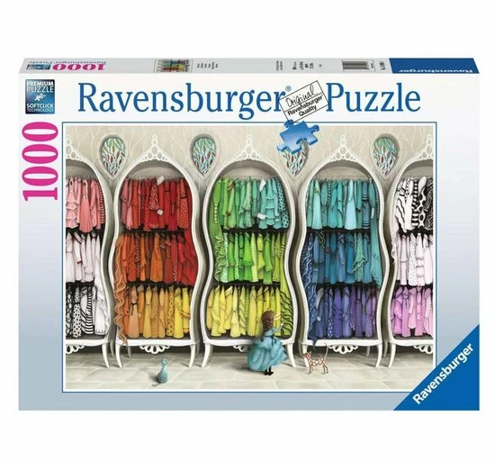 Ravensburger Puzzel Fashionista - Legpuzzel - 1000 Stukjes 7 Ravensburger Puzzel Fashionista - Legpuzzel - 1000 Stukjes - Afbeelding 5