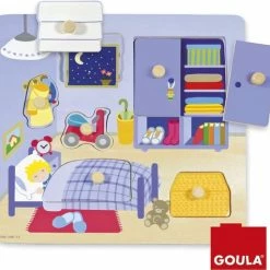 Goula Houten Knopjes Puzzel - Kinderkamer - 7 Stukjes -Puzzels Verkoopwinkel 550x512 6