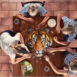 Madd Capp Legpuzzel Tijger 43 X 42 Cm Karton Oranje 300-delig -Puzzels Verkoopwinkel 550x514 2