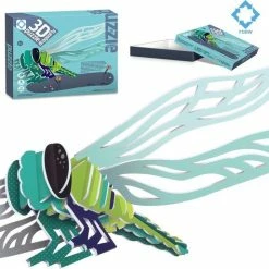 FDBW 3D Puzzel Kinderen 3 Jaar – Kinderpuzzels - Libelle