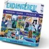 Crocodile Creek 48 Pcs Puzzle & Memory Game/Endangered -Puzzels Verkoopwinkel 550x530