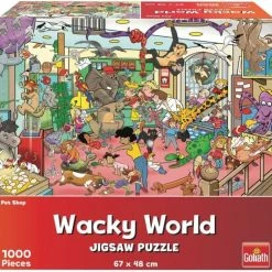 Goliath Wacky World Puzzel Dierenwinkel 1000 Stukjes