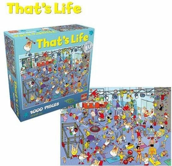 Goliath That's Life 1000pcs The Gym 8 Goliath That's Life 1000pcs The Gym - Afbeelding 6