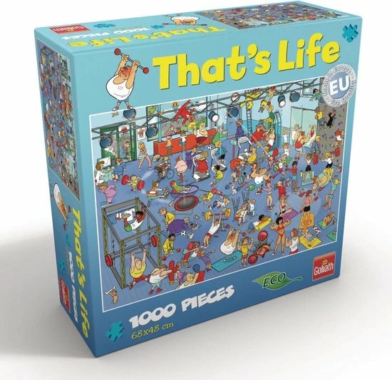 Goliath That's Life 1000pcs The Gym 6 Goliath That's Life 1000pcs The Gym - Afbeelding 4