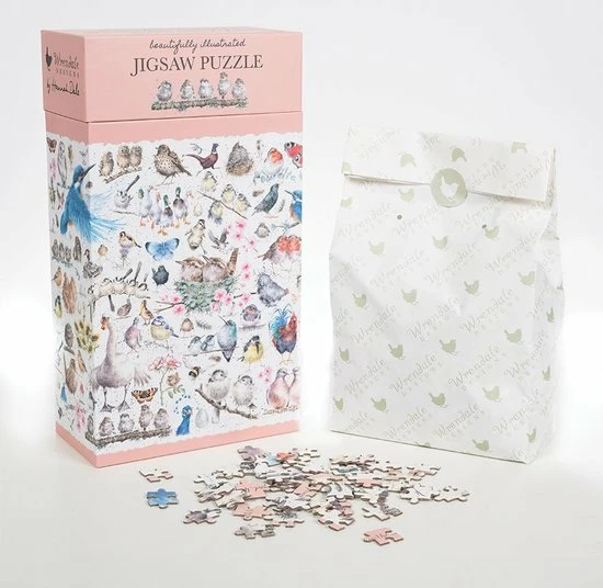 Wrendale Designs - Puzzel - Garden Birds 4 Wrendale Designs - Puzzel - Garden Birds - Afbeelding 2