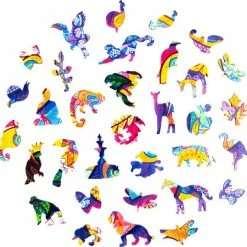 UNIDRAGON Houten Puzzel Dier - Sprookjesvogel - 297 Stukjes - King Size 30x39 Cm -Puzzels Verkoopwinkel 550x538 1