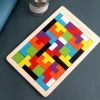 Merkloos Puzzel - Houten Tetris Puzzel - Leren Spelen. Puzzel Hout - Vanaf 24 Maanden -Puzzels Verkoopwinkel 550x539 7